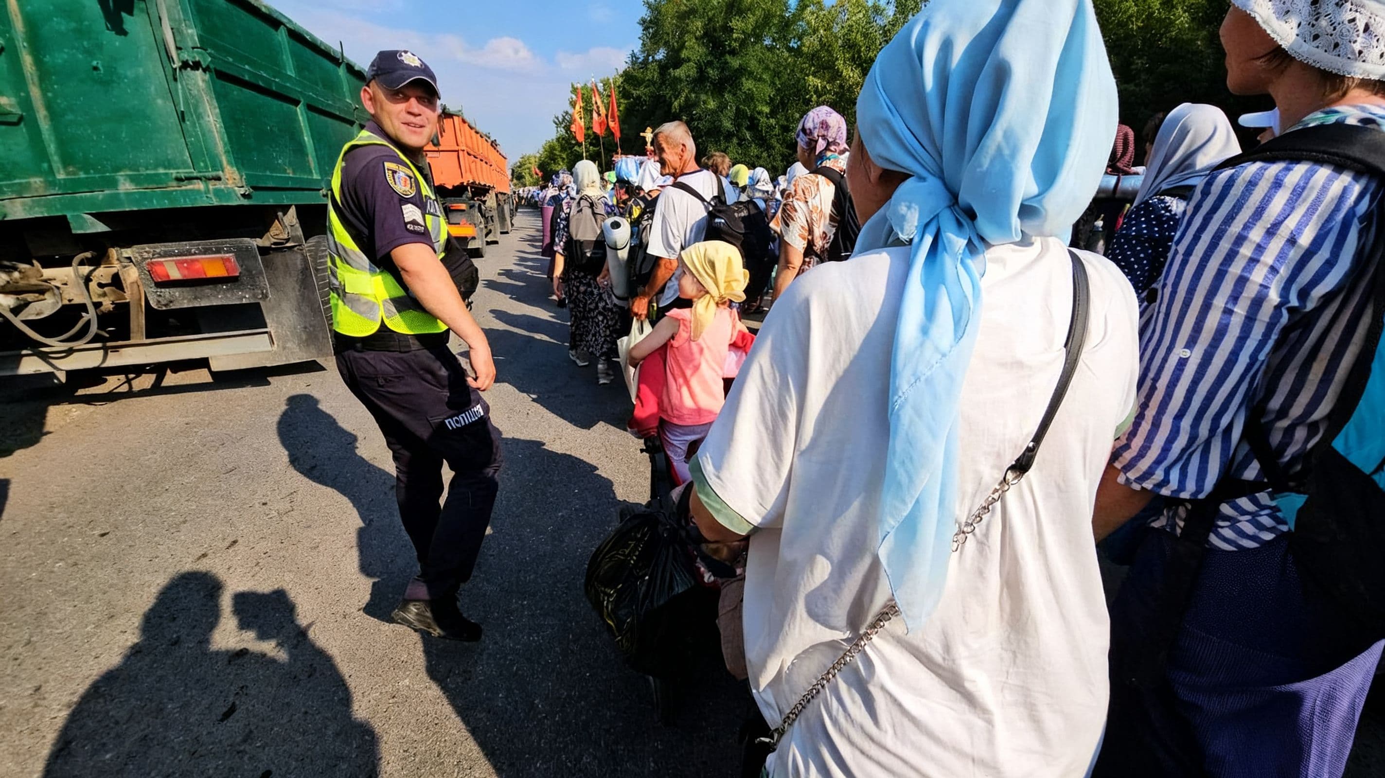 Тернопільщина: Хресна хода УПЦ МП під охороною поліції
