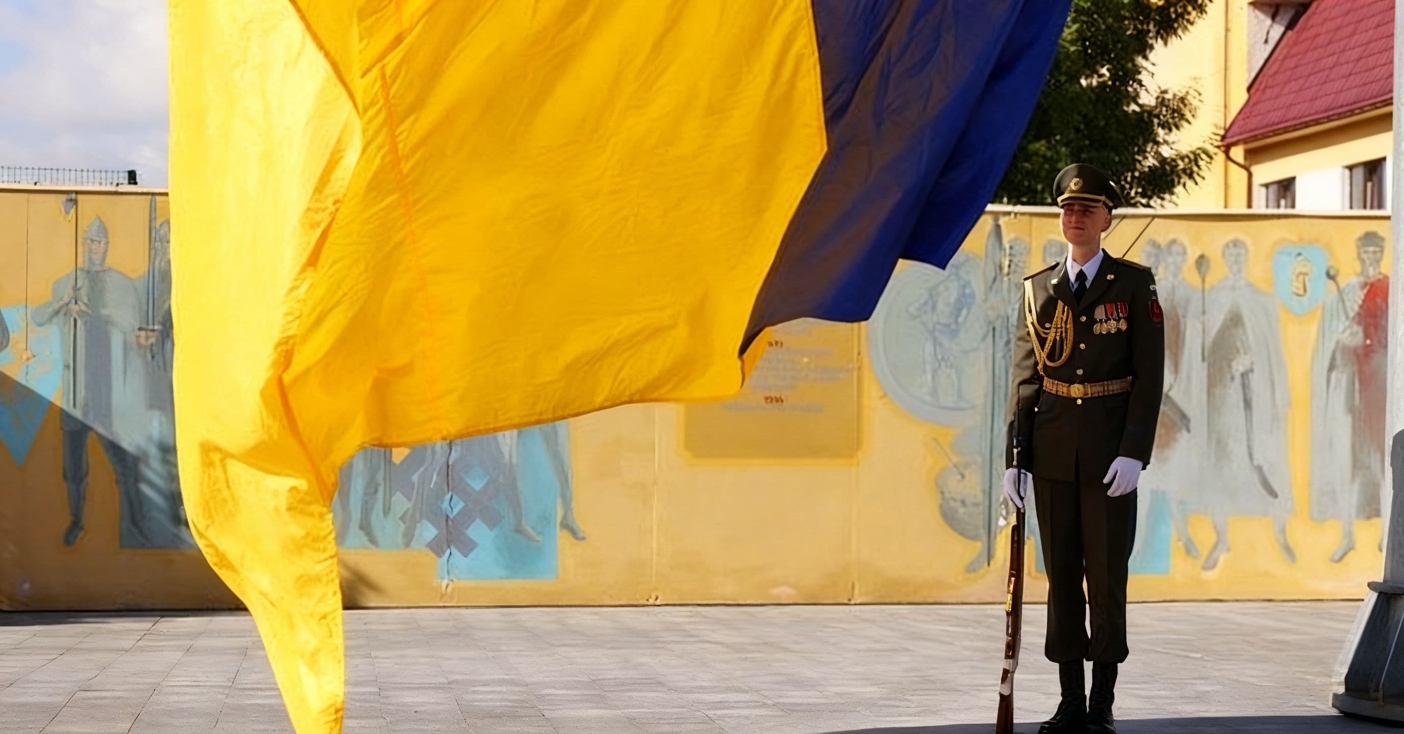 Львів + Підняття прапора + Діти захисників