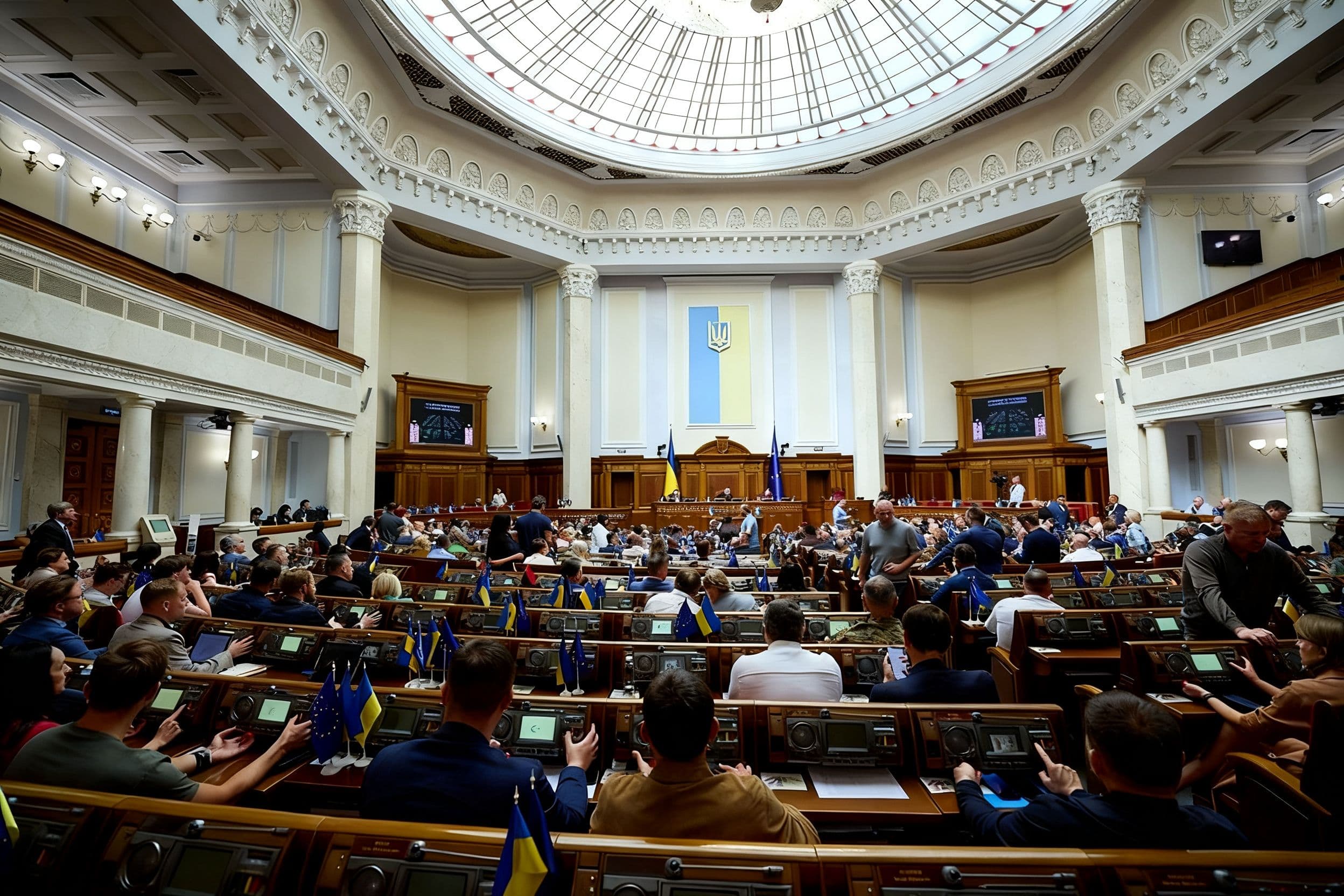 Верховна Рада України зменшила кількість голосувань «проти»