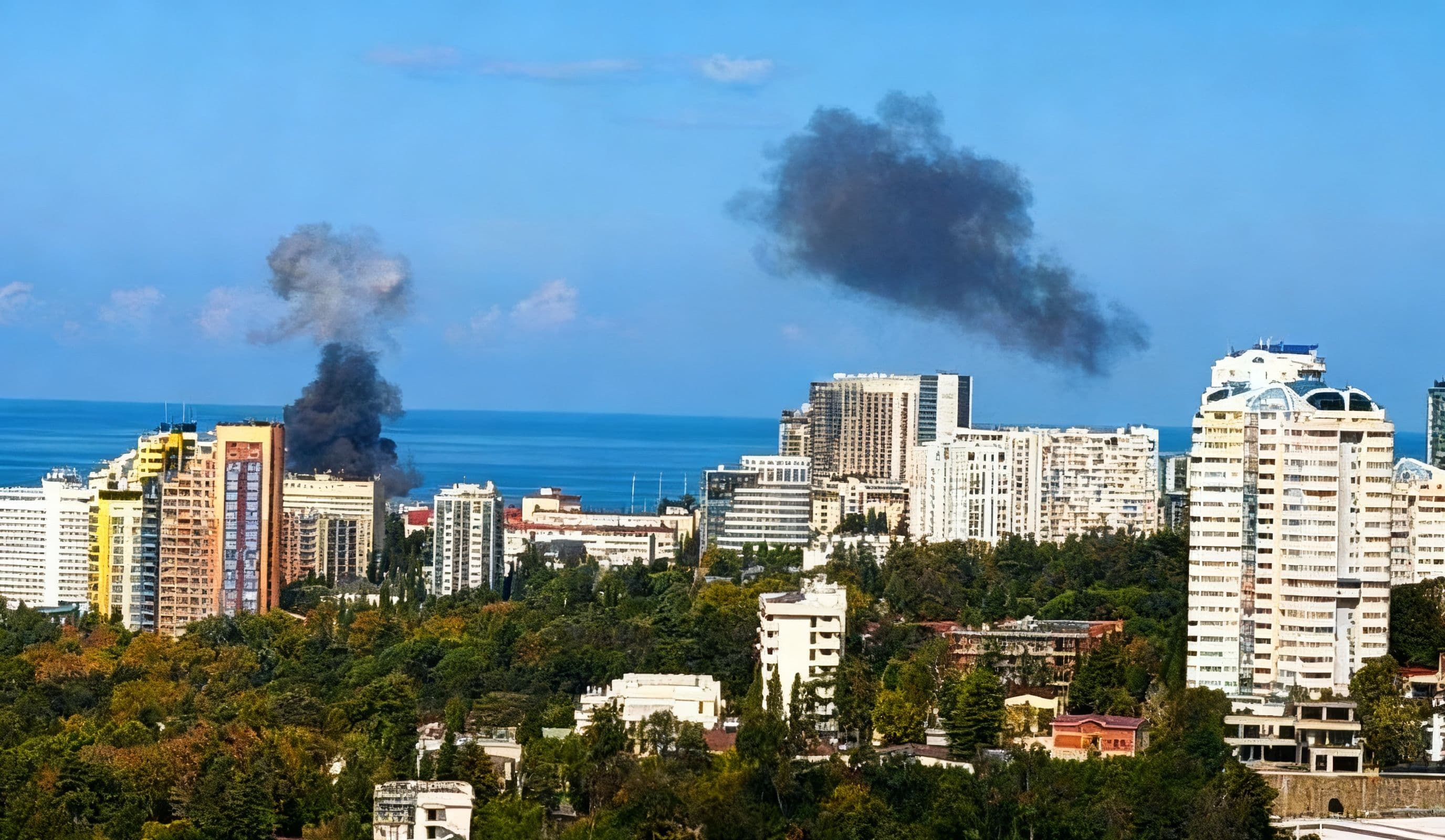 Сочі, морський порт: атака безпілотників