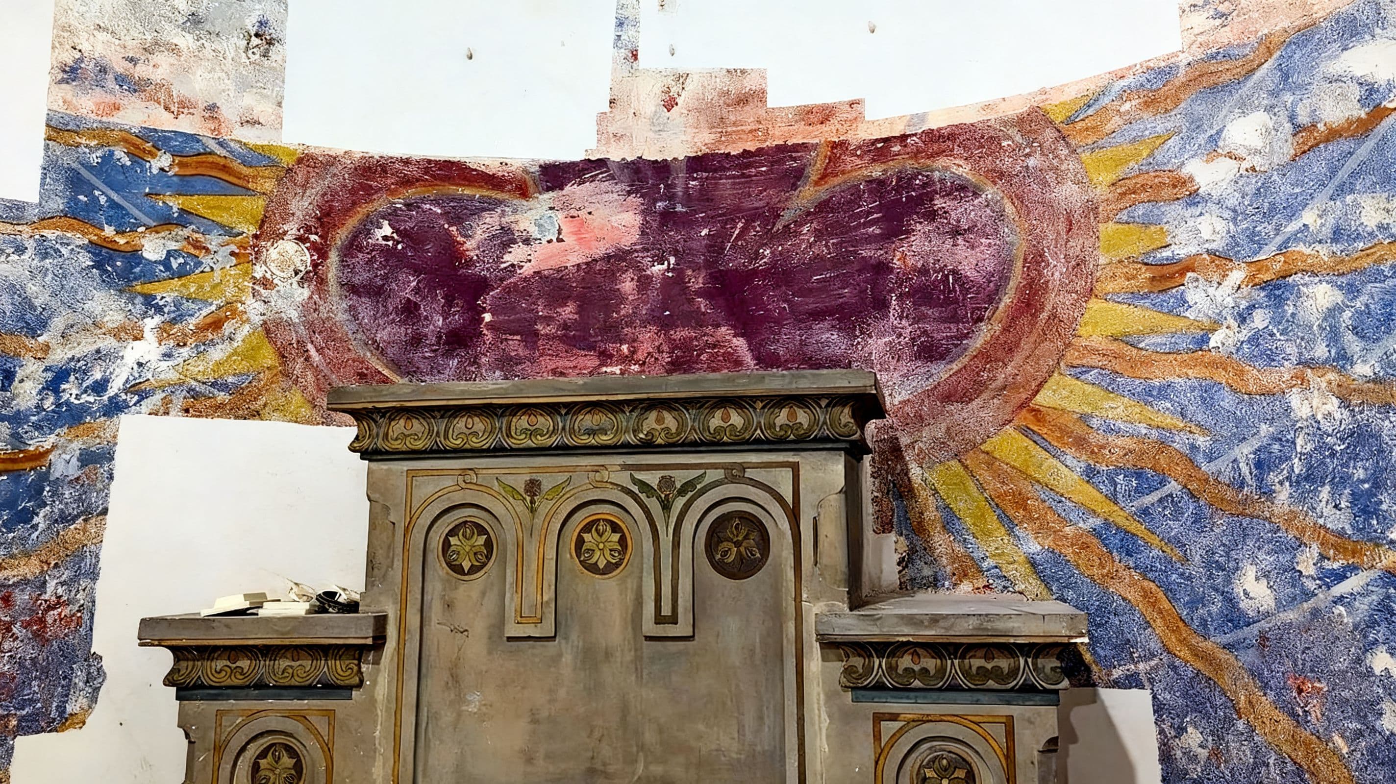 Львів, храм святителя Івана Золотоустого: розчистили історичні розписи