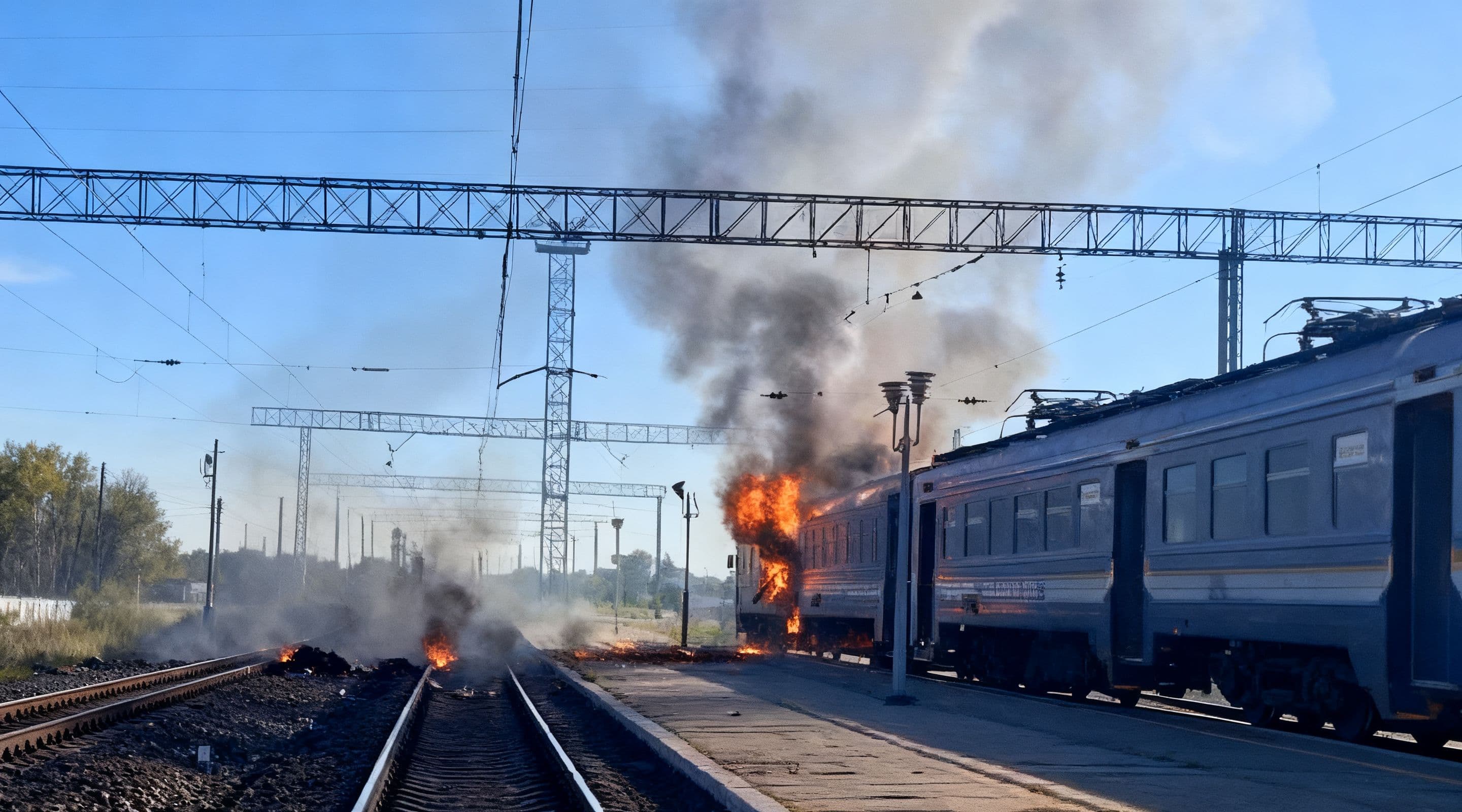 Дніпро – Запоріжжя: атака на пасажирський потяг, загинула провідниця