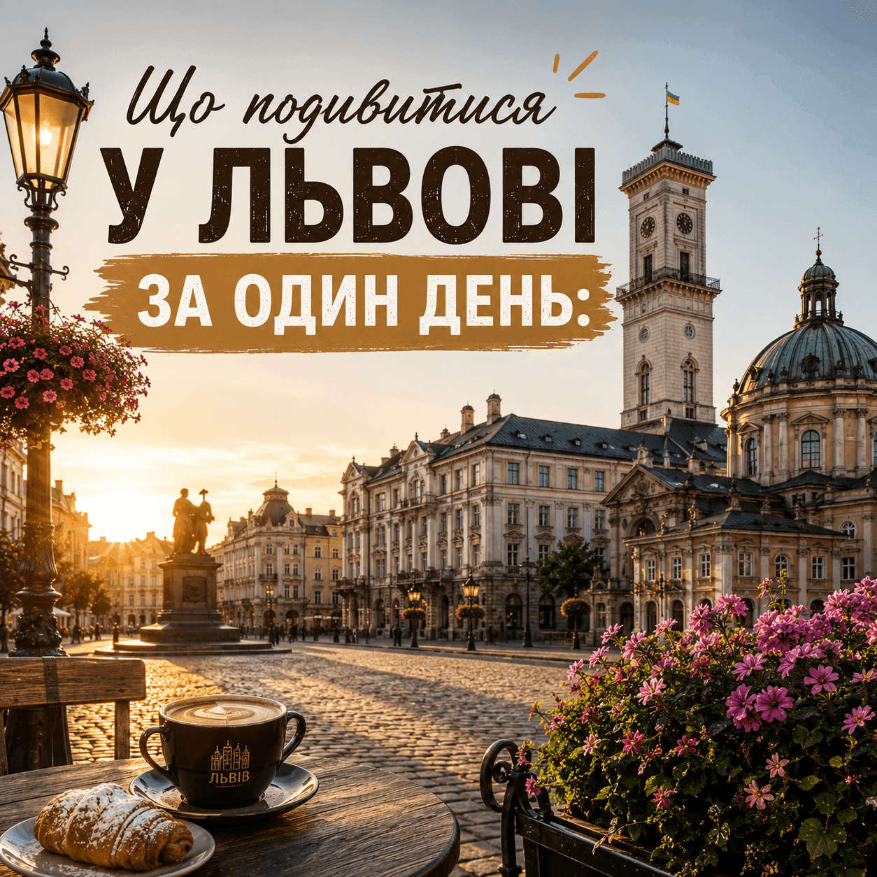 Що подивитися у Львові за один день: маршрут для тих, хто проїздом